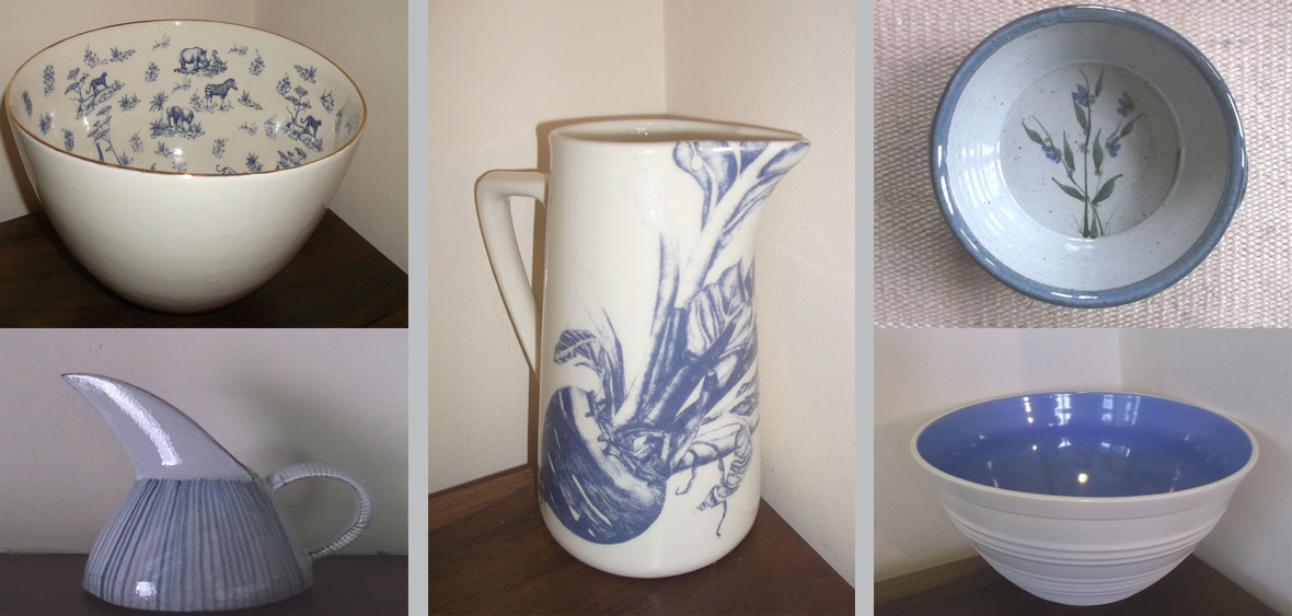blue & white ceramics