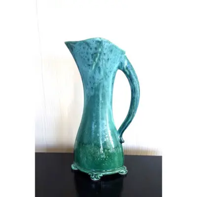 tall green jug