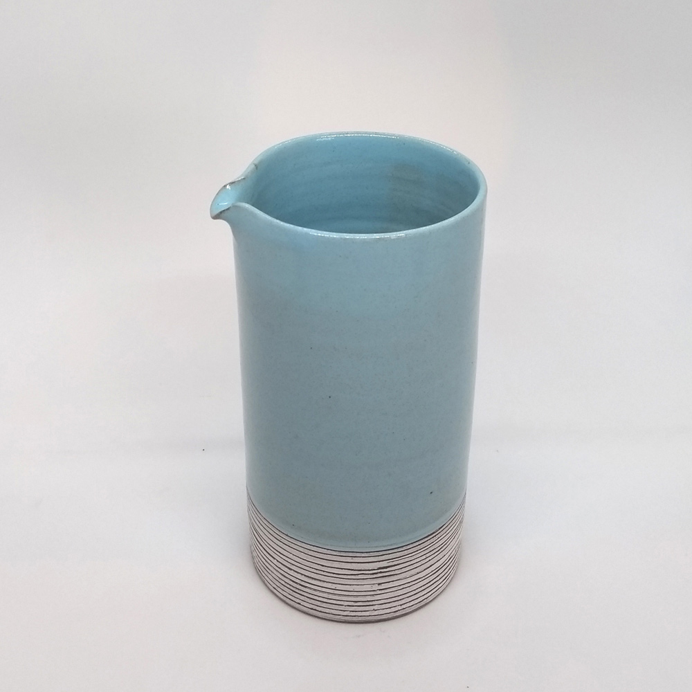 light blue jug