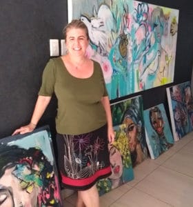 artist and her work