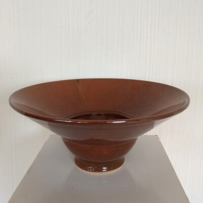 small brown bowl