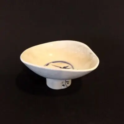 small pedestal bowl