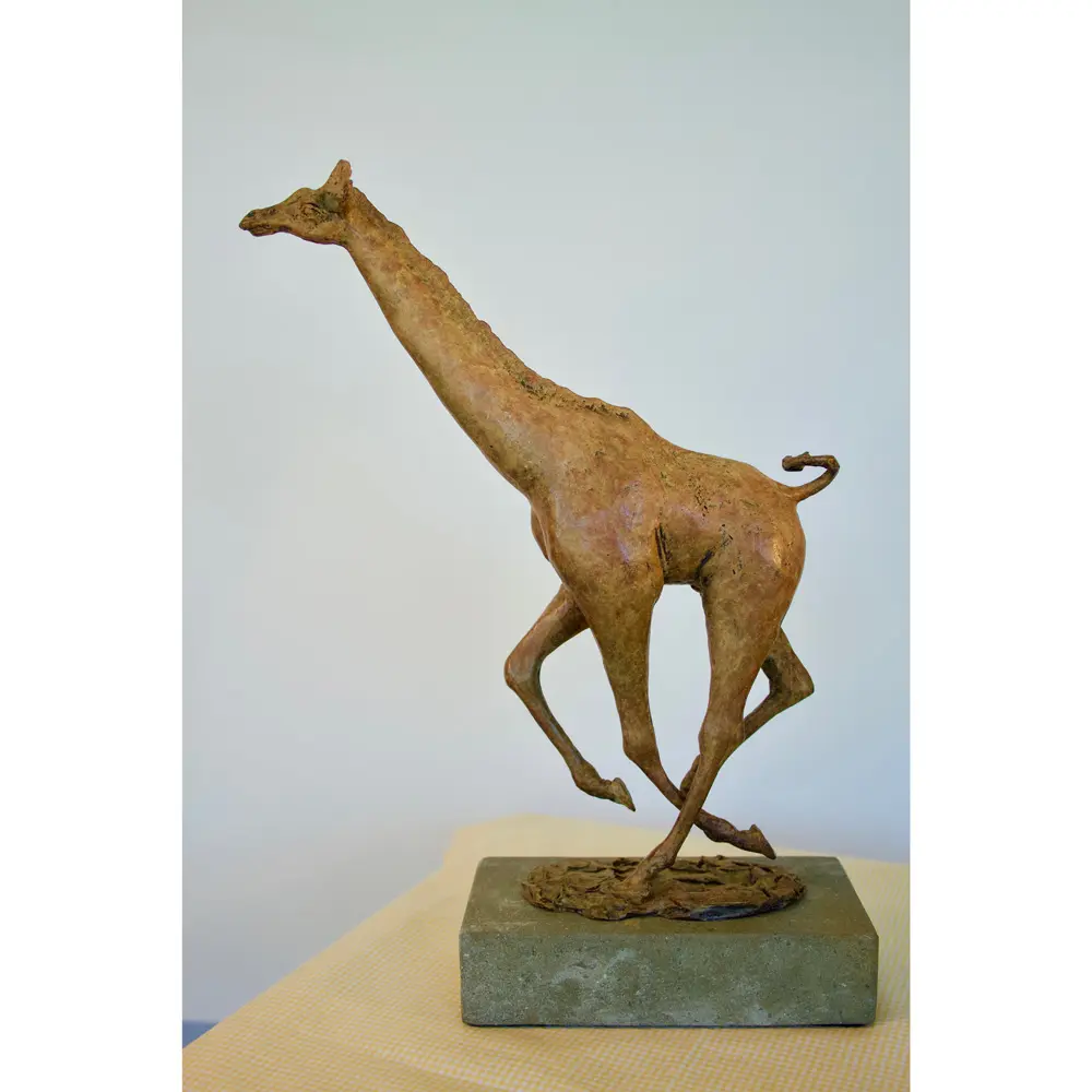 running giraffe