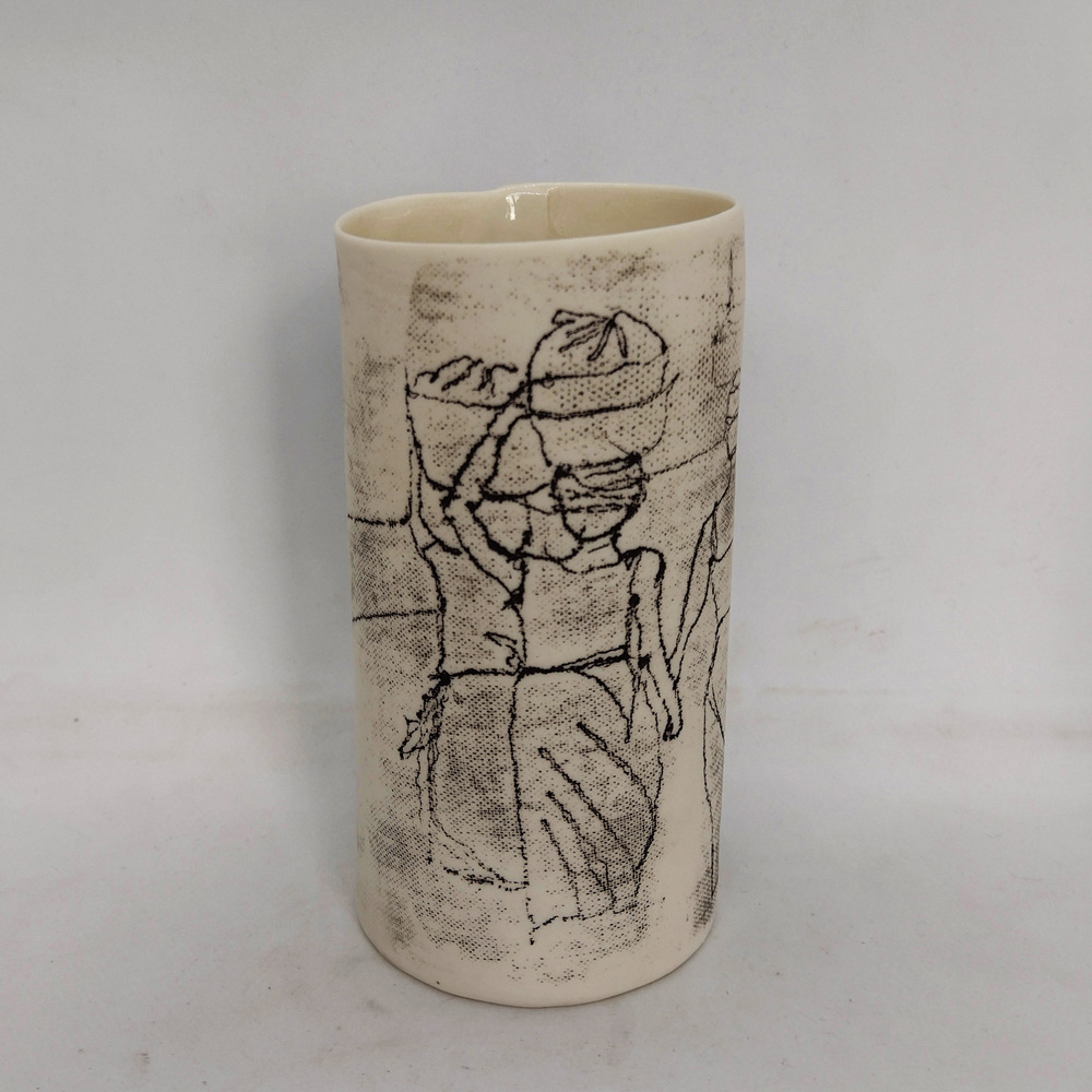 figurative vase