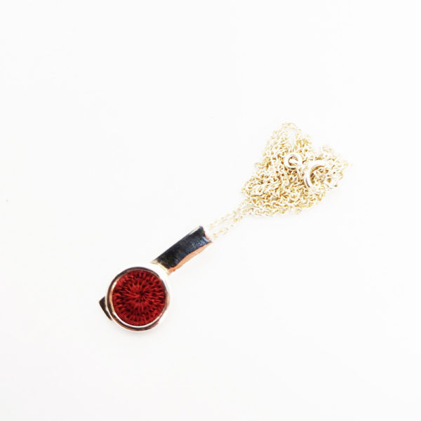 red pendant