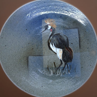 crown-crested crane