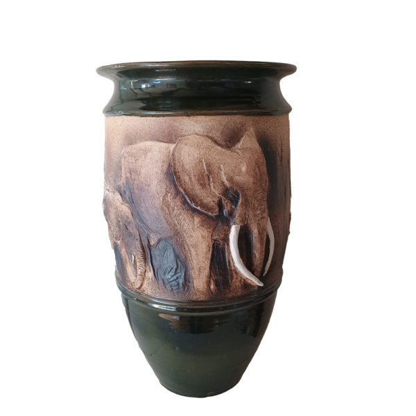 Elephant Herd jar - Image 2