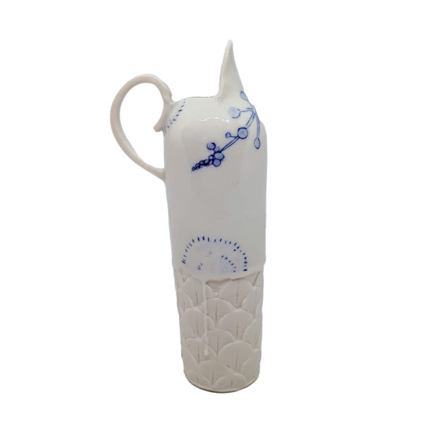 Tall carved jug - Image 2