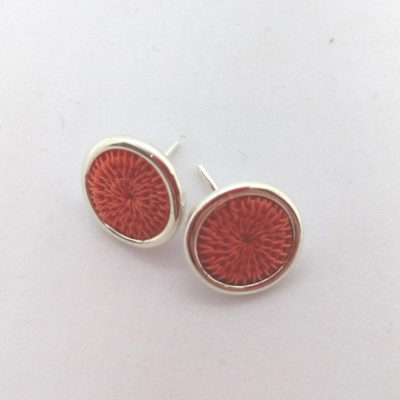coral studs