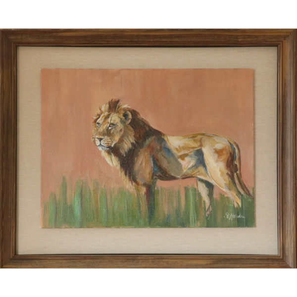 framed oil