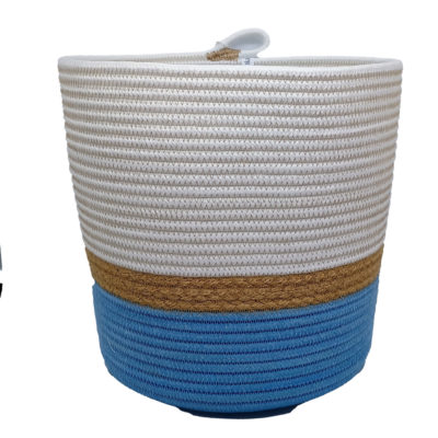 blue planter