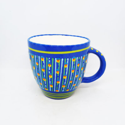 blue mug