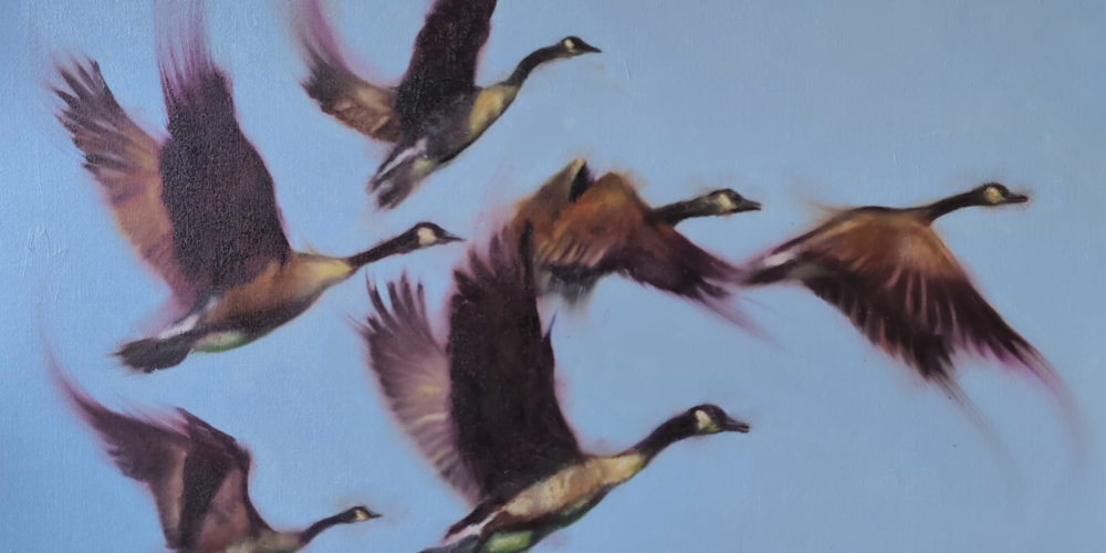 Breath-of-Migration flying geese