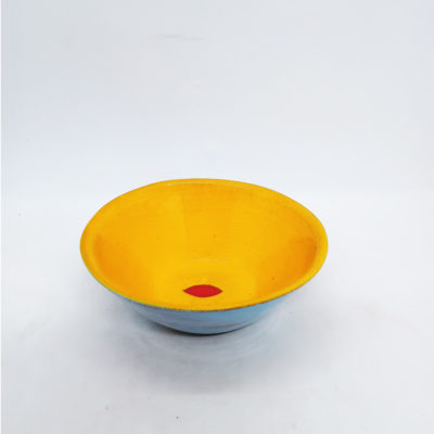 yellow dish