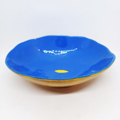 blue bowl