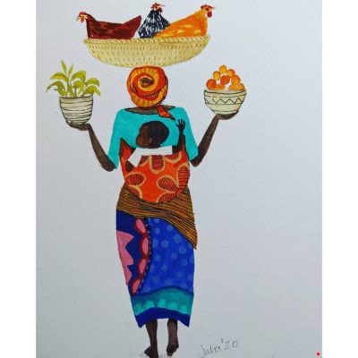 African lady