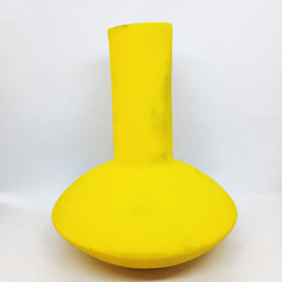 yellow vase